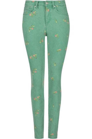 Ami Skinny Jeans Green Twill