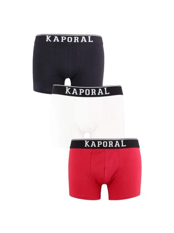 Kaporal men's boxer pack x3 front logo