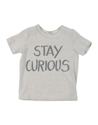 Babe & Tess Grey Girls' Cotton Top
