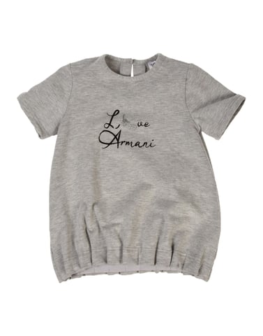TOPWEAR Armani Junior Light grey Girl Viscose
