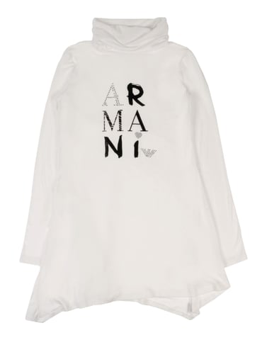 TOPWEAR Armani Junior Steel grey Girl Viscose