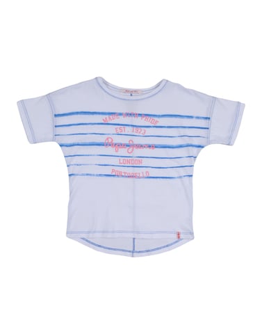 TOPWEAR Pepe Jeans White Girl Cotton