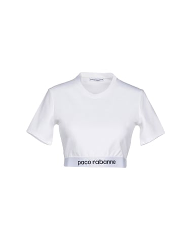 Paco Rabanne Women's T-Shirt White Viscose