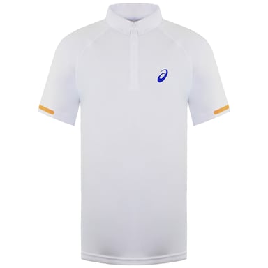 Asics Athlete Heren Wit Tennis Poloshirt