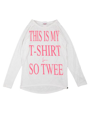 TOPWEAR Girl So Twee By Miss Grant White Polyester