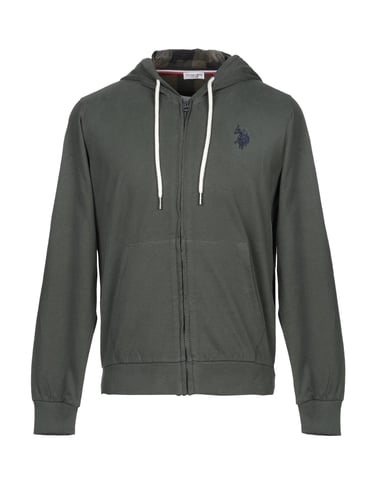 TOPWEAR U.S.Polo Assn. Military green Man Cotton