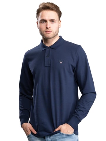 Gant | Mens Long Sleeve Polo Shirts