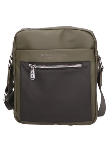 Northampton Polo Club shoulder bag Men GREEN-BLACK