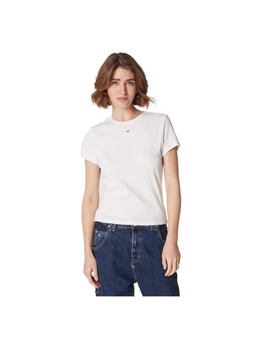 T-shirt Tommy Jeans Women's Essential Cotelé