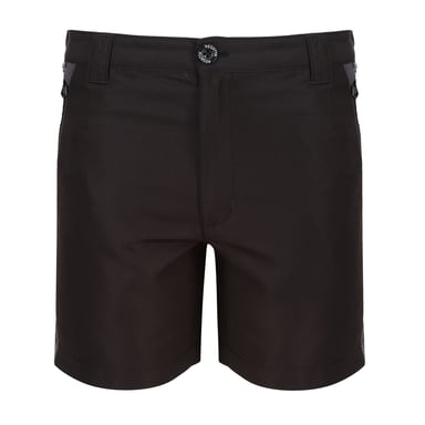 Regatta Barn/Kids Sorcer Mountain III Shorts (Svart/Seal Grey)