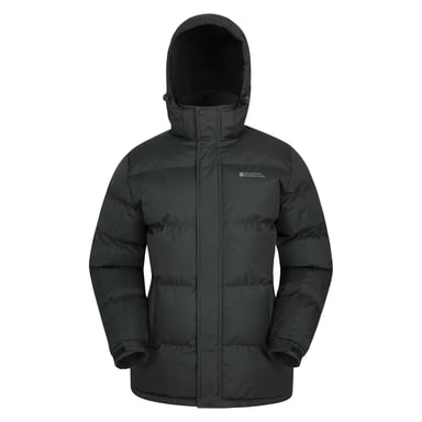 Mountain Warehouse Snow Vadderad jacka för herrar (Svart)