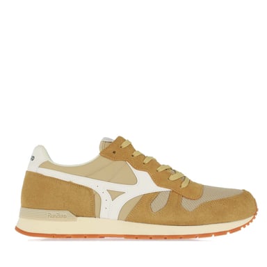Men's Mizuno ML87 Trainers in Beige