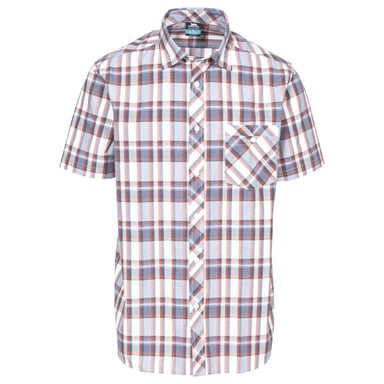 Trespass Heren Kenora Shirt (Verbrande oranje cheque)