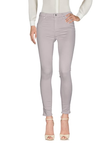 Siviglia Light Grey Cotton Tapered Leg Trousers
