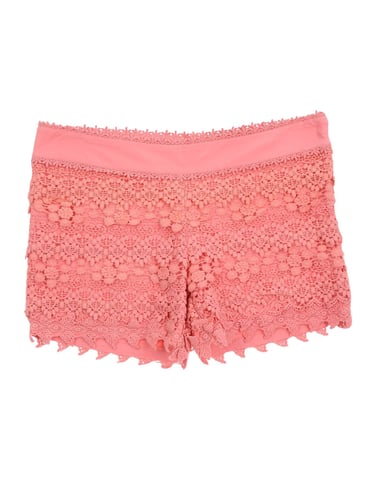 Twinset Girl Shorts Pink Cotton