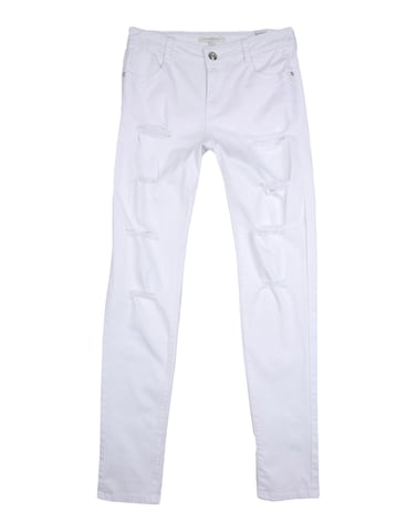 Silvian Heach Girl Casual trousers White Cotton