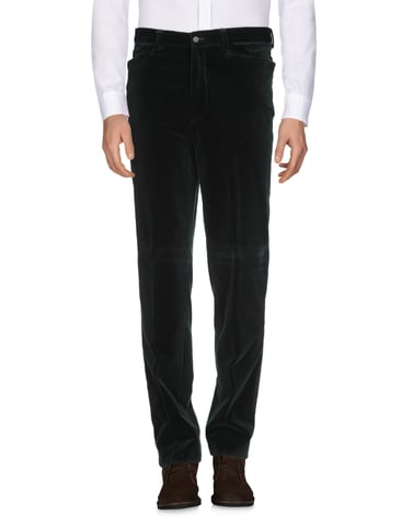 TROUSERS Seventy Sergio Tegon Dark green Man Cotton