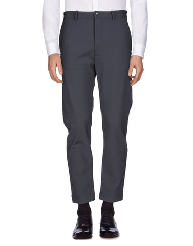 TROUSERS Nine:Inthe:Morning Dark blue Man Wool