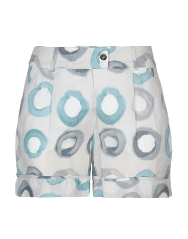 Cruciani Light Grey Pattern Shorts