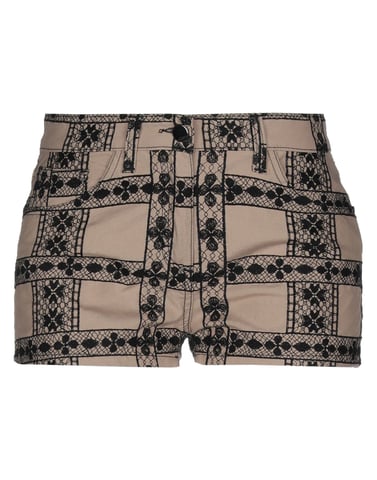 Trousers Women's Giamba Khaki Cotton