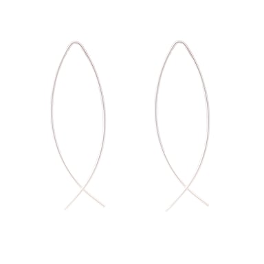 Luxenter essential-örhängen i 925 sterling silver med rodiumpläterad yta