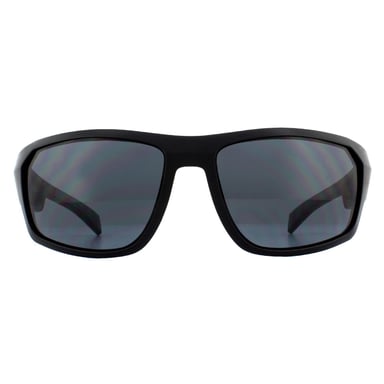 Tommy Hilfiger Wrap Mens Matte Black Grey Sunglasses