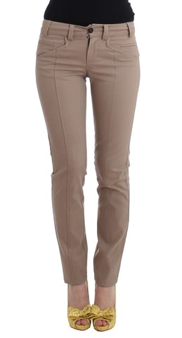 Cavalli Women's Beige slim dress pants