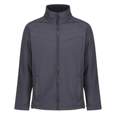 Regatta Professional Mens Uproar Softshell Wind Resistant Fleece Jacket (Seal Grey)