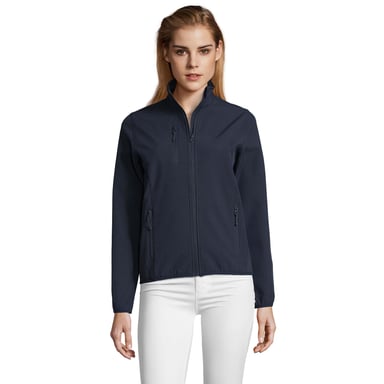 SOLS Womens/Ladies Radian Soft Shell Jacket (Abyss Blue)