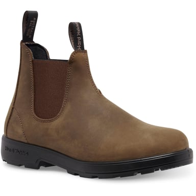 Hard Yakka Brunswick Läder Herrar Saddle Brown Nubuck Kängor