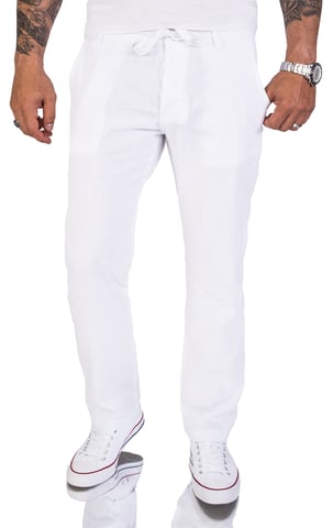 Rock Creek Stoffhose Weiß