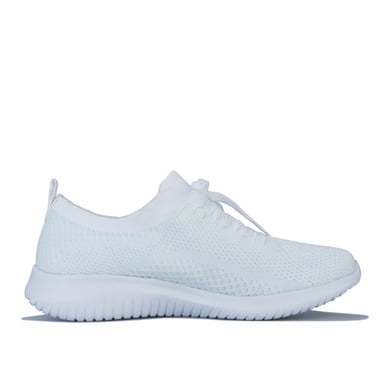Women's Skechers Ultra Flex Sugar Bliss Trainers In White
