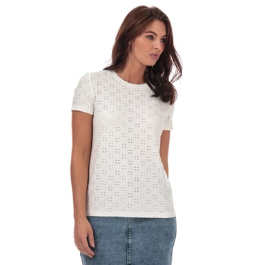 Women's Jacqueline de Yong Cathinka T-Shirt in White