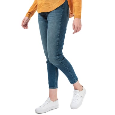 Women's Only Veneda Life Mom Jeans in Dark Blue