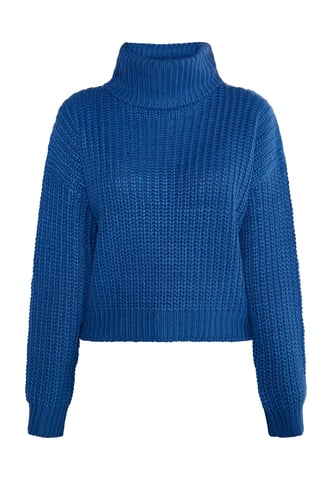 Mymo Knitted pullover women marine