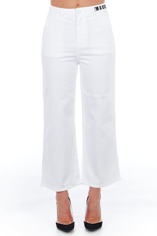 Frankie Morello Wbrilliantwhite Jeans & Pant