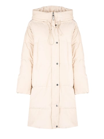 Silvian Heach Jacket Down Jacket Woman's Beige