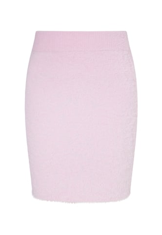 Mymo Knitted skirt women pink