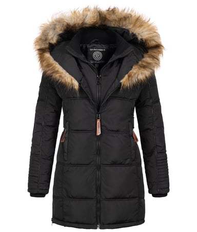 Geographical Norway Winterjacke Schwarz