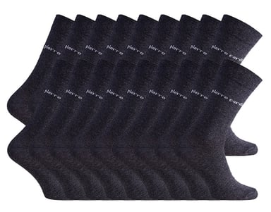 Business socks 18 pairs in anthracite