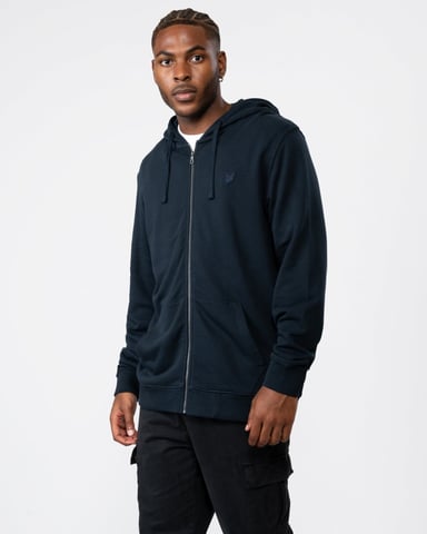 Lyle & Scott Tonal Eagle Mens Full-Zip Hoodie