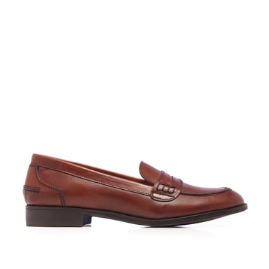 Eva López Leather Moccasin Cuir Mask Women's