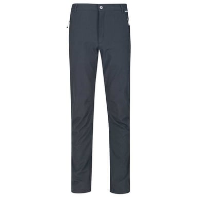 Regatta Great Outdoors Mens Adventure Tech Geo II Wind Resistant Regular Leg Softshell Trousers (Ash)