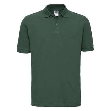 Russell Mens Classic Cotton Polo Shirt (Bottle Green)