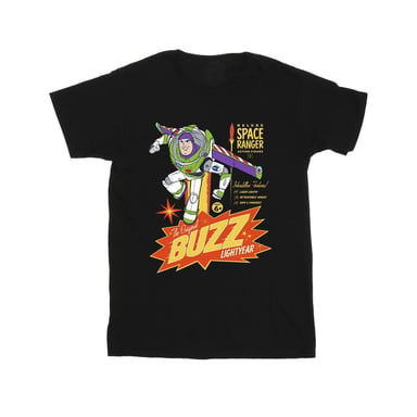 Disney Boys Toy Story Buzz Lightyear Space T-Shirt (Black)