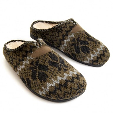 NORTHOME SLINGBACK SLIPPER CONFORTHOMEm8 IN GREEN