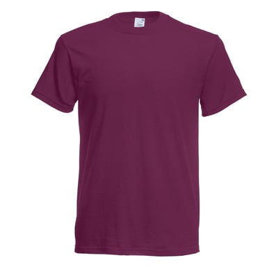 Fruit Of The Loom Mens Original Short Sleeve T-Shirt (Burgundy)