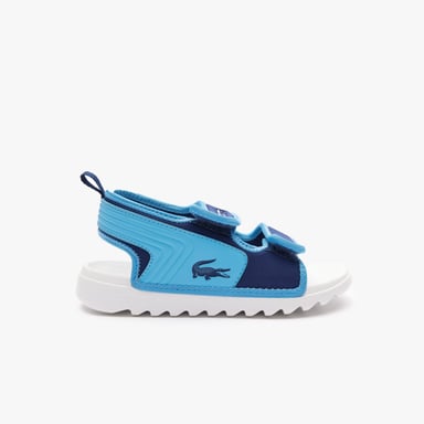 Boy's Lacoste Childrens Surukids Sandals in Blue-White