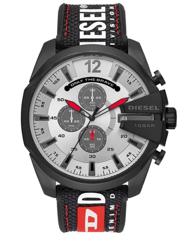 Diesel Mega Chief herenhorloge Zwart DZ4512