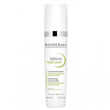 Bioderma Sebium Night Peel Smoothing Concentrate Gel 40ml